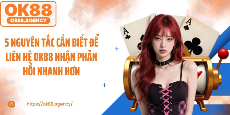 5 Nguyên tắc cần biết để liên hệ OK88 nhận phản hồi nhanh hơn