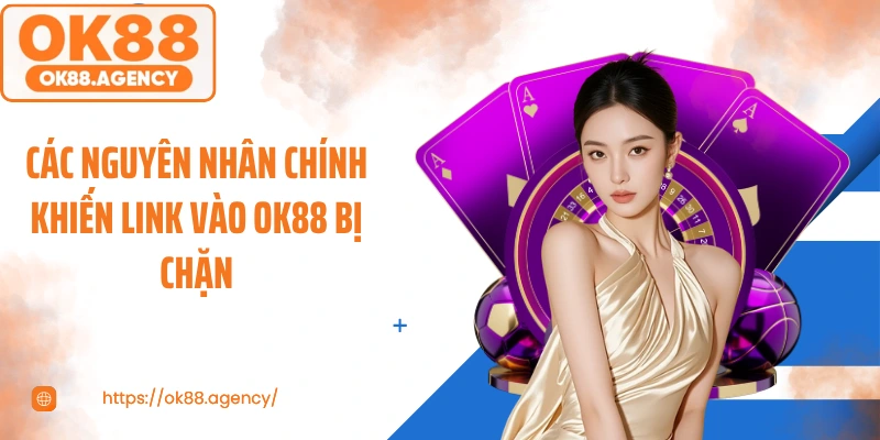 Các nguyên nhân chính khiến link vào OK88 bị chặn