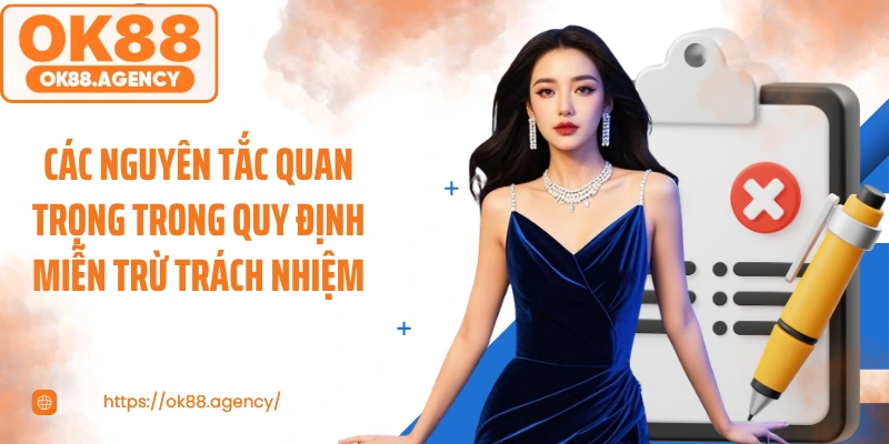 Các nguyên tắc quan trọng trong quy định miễn trừ trách nhiệm