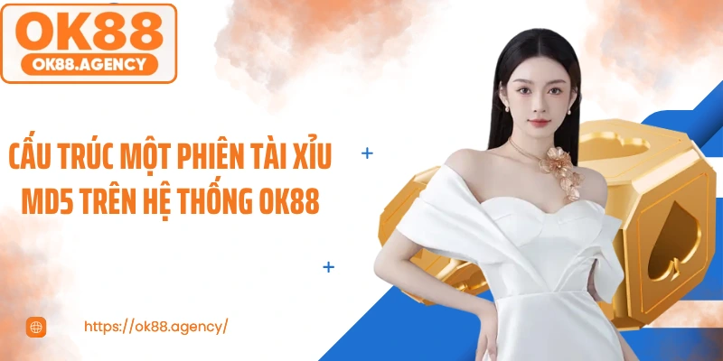 Cấu trúc một phiên tài xỉu MD5 trên hệ thống OK88